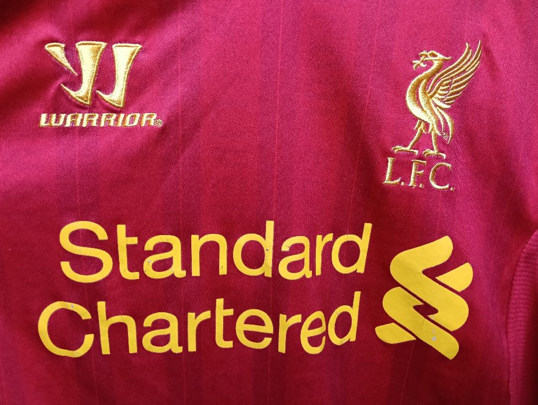【正規品】リバプール 13-14 ユニフォーム ジェラード♯8／WARRIOR製