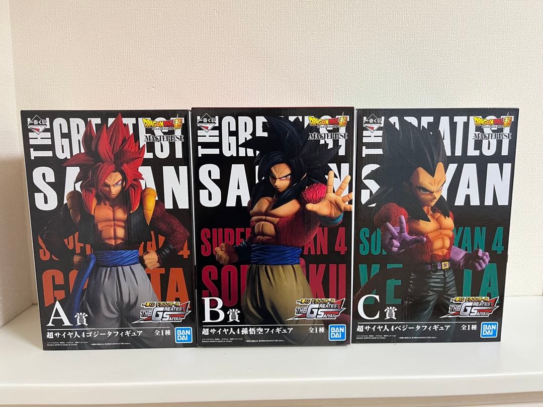 ドラゴンボール 一番くじTHE GREATEST SAIYAN 3体セット
