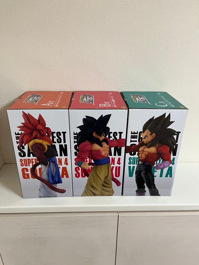 ドラゴンボール 一番くじTHE GREATEST SAIYAN 3体セット