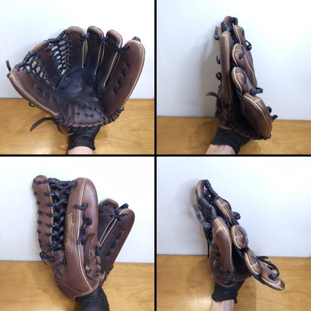 ミズノ MIZUNO イチローモデル 限定Mラベル 激レア 外野用 軟式グローブ