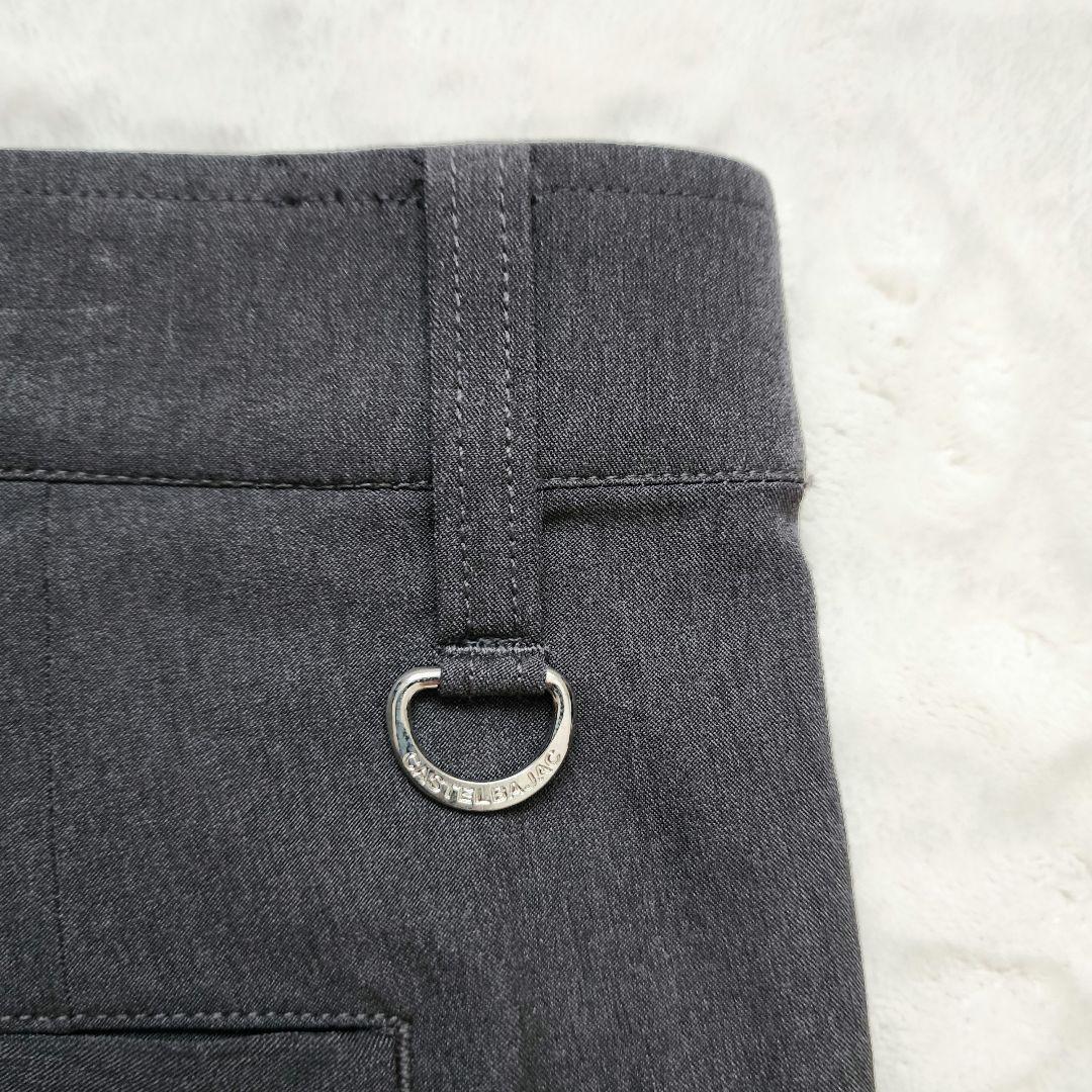 【新品】CASTELBAJAC ゴルフ スポーツ パンツ スラックス ロゴ XL