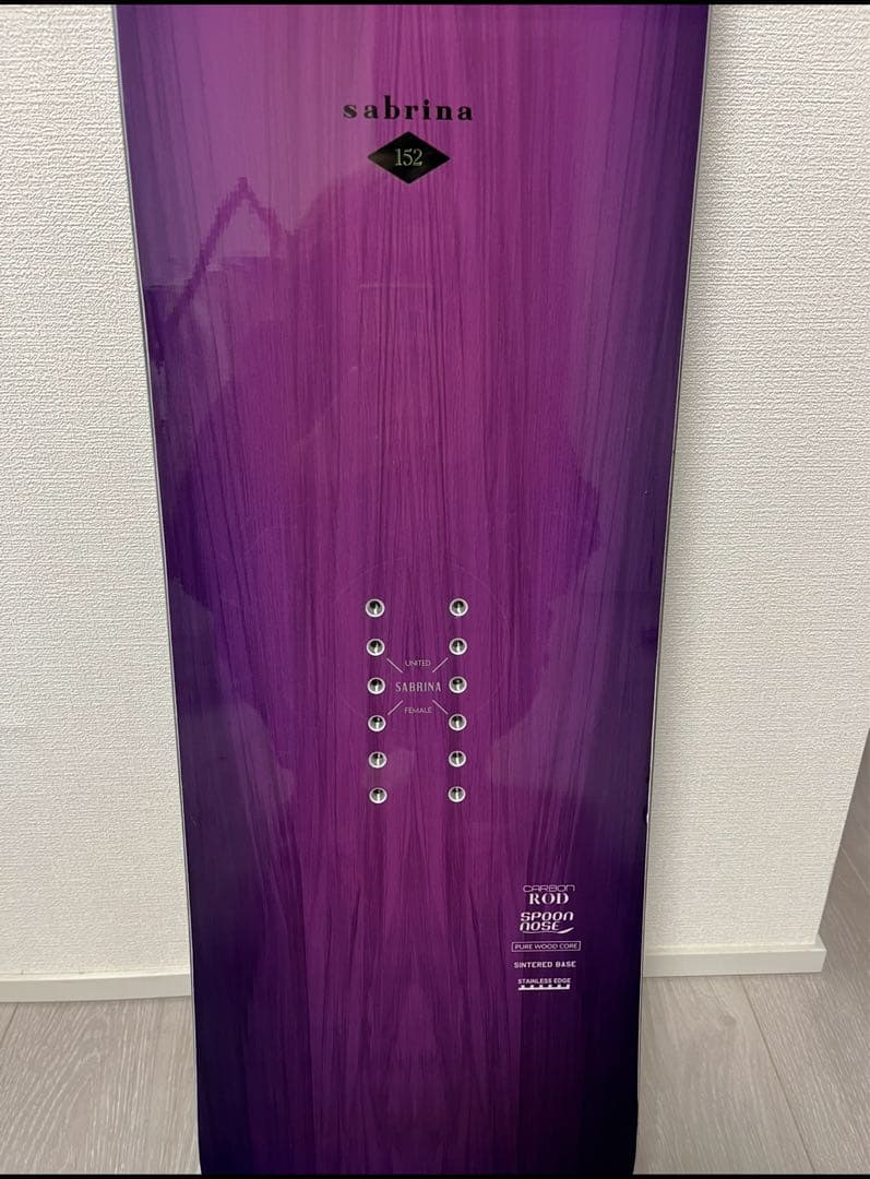 【値下】サブリナクルーザー152センチ　パウダーボード