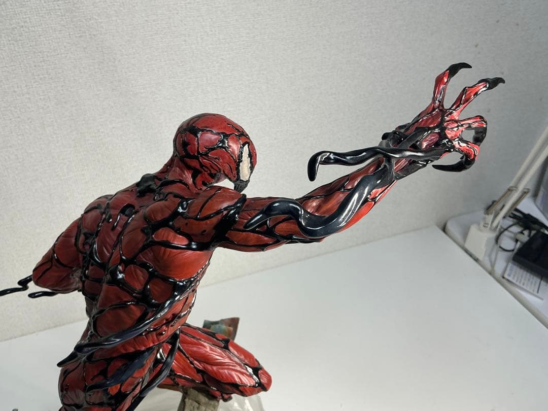 スパイダーマン カーネイジ プレミアム・フォーマット・フィギュア サイドショウ