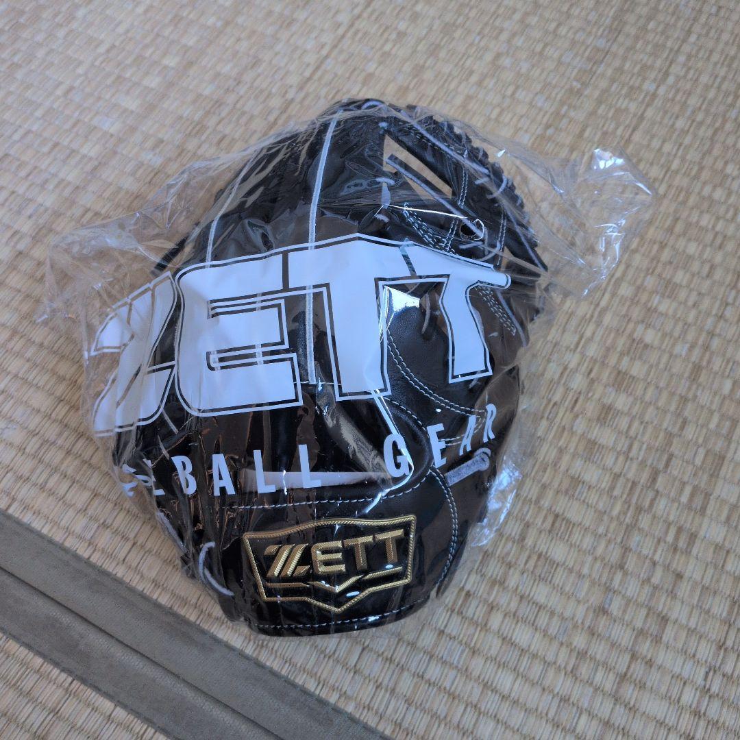 新入生大歓迎 ZETT 硬式野球・内野手用グローブ 黒