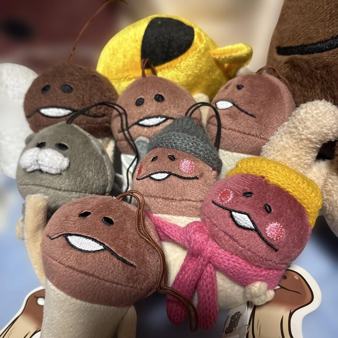 おさわり探偵なめこ栽培キット　大きなぬいぐるみ　ミニマスコット　大量　まとめ