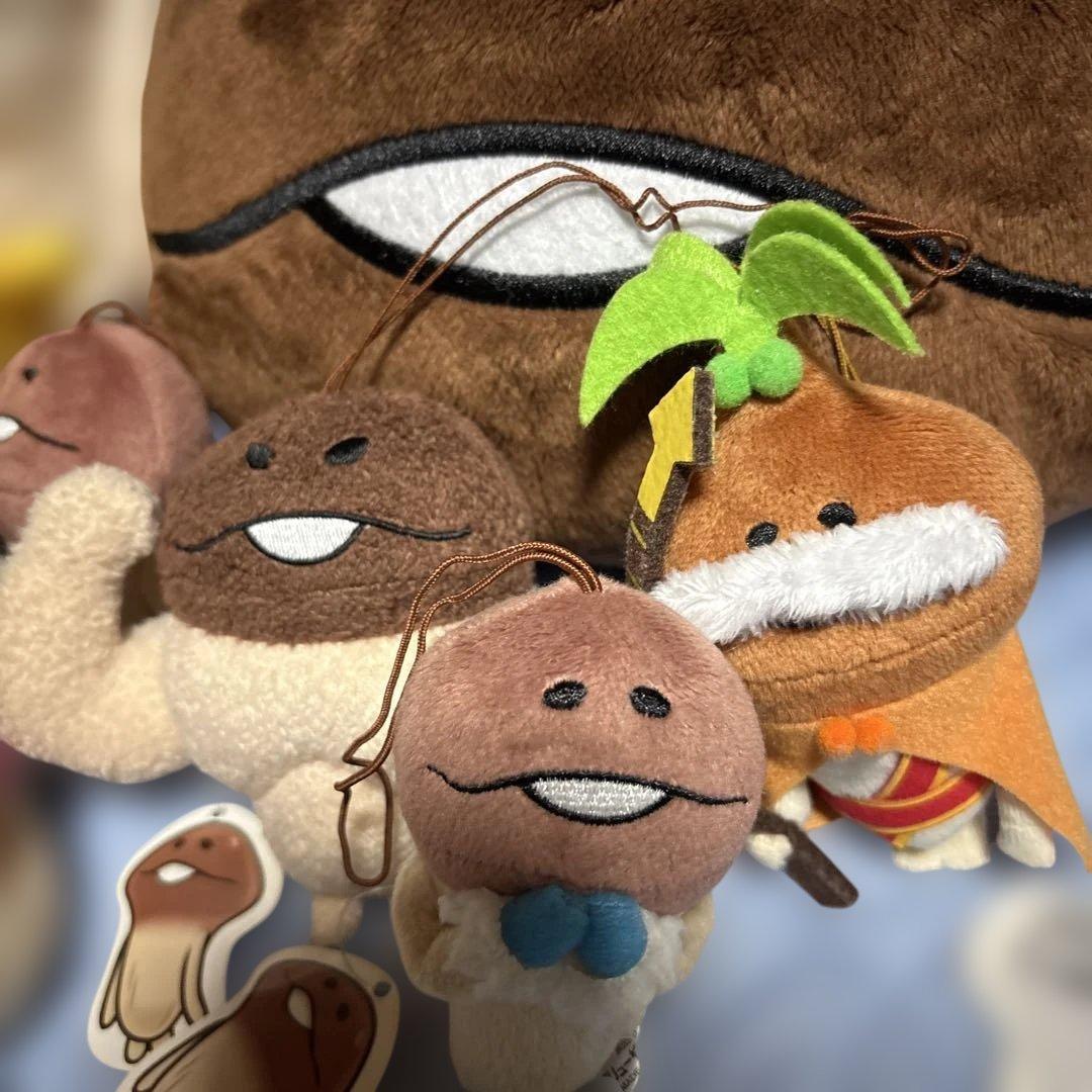 おさわり探偵なめこ栽培キット　大きなぬいぐるみ　ミニマスコット　大量　まとめ