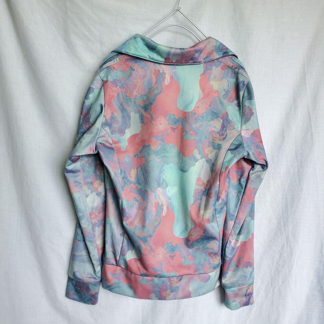 adidas カモフラージュ ジップアップジャージ