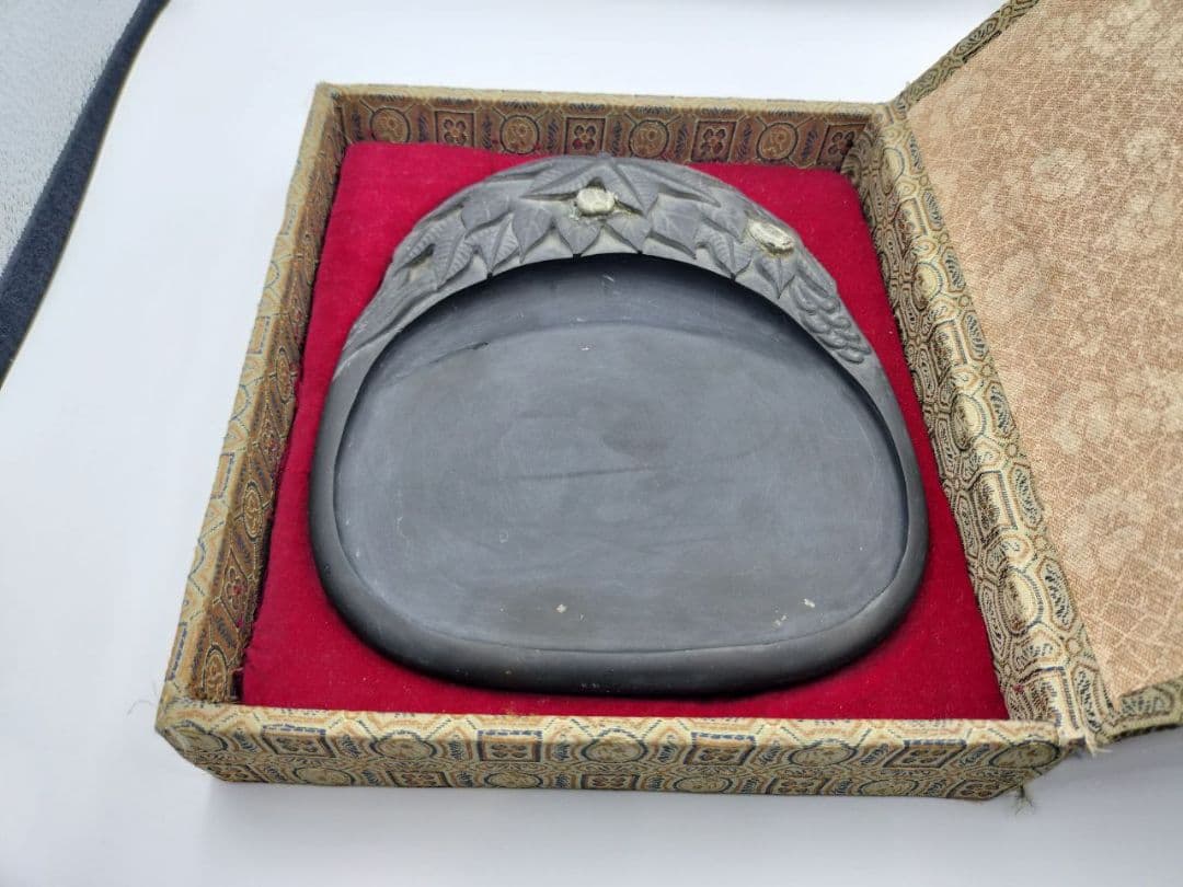 中国　金星硯　黄金虫(幸運金運 )のデザイン