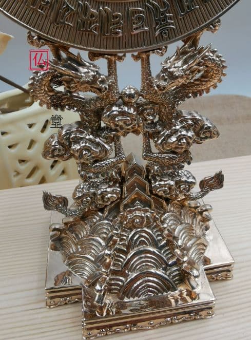 【修縁堂】密教法具古美術品 準提鏡 辟邪 開運 芸品 置物 法器 法具