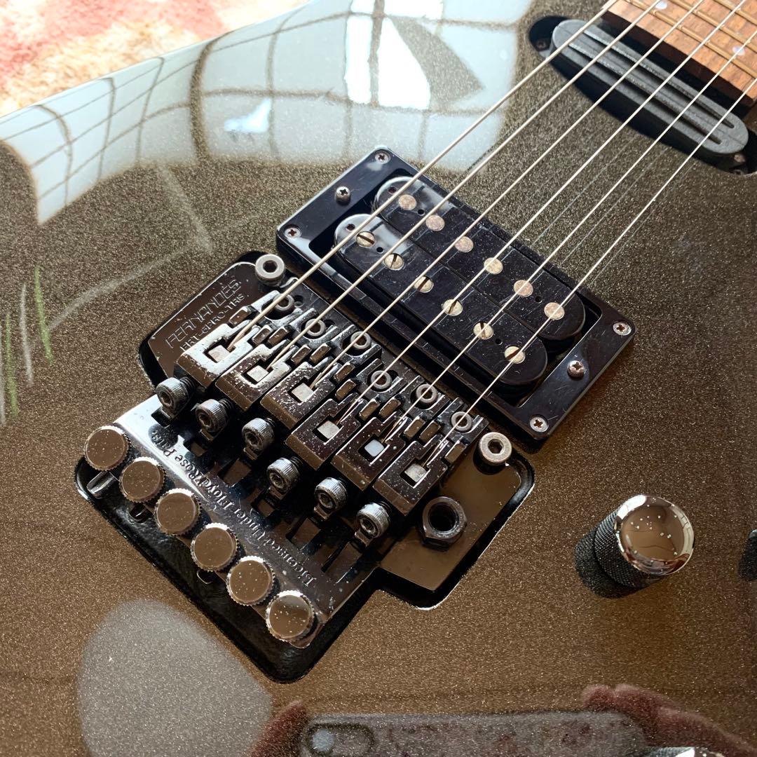 フェルナンデス リボルバー　FR シングルハム　フロイドローズ　ブラック