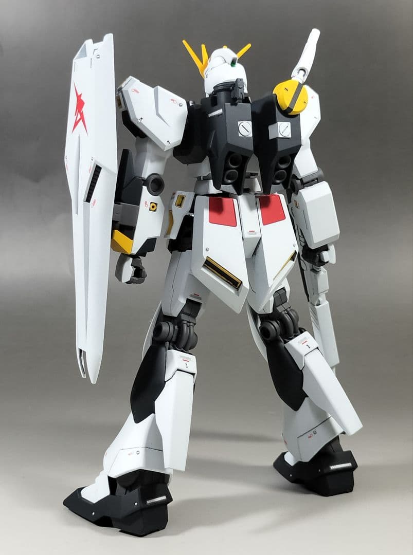 EG 1/144 νガンダム ブースターベッド付属 改修 全塗装 完成品