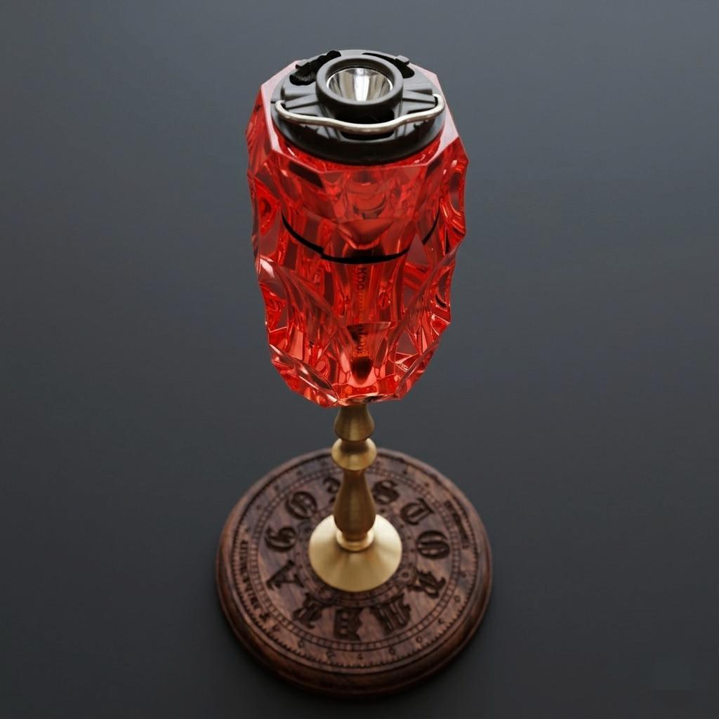 真鍮製　BRASS LAMP STAND　アクリルシェード　全フルセット