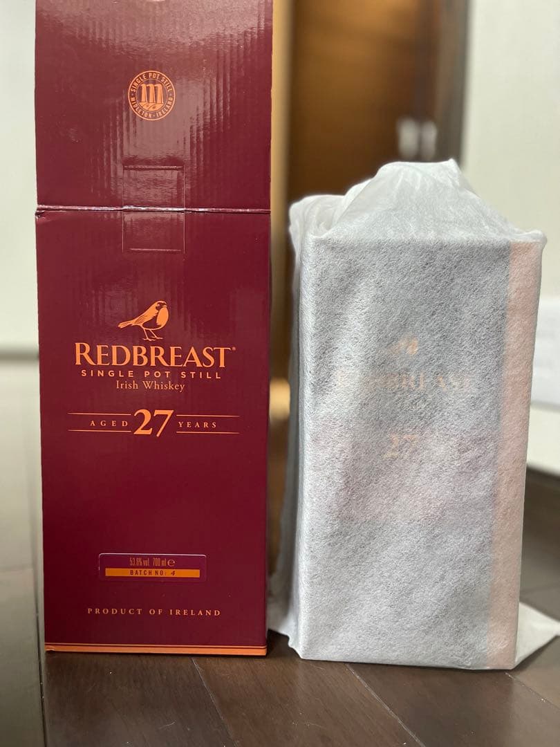 レッドブレスト 27年　 ルビーポートカスク カスクストレングス バッチ4完売品