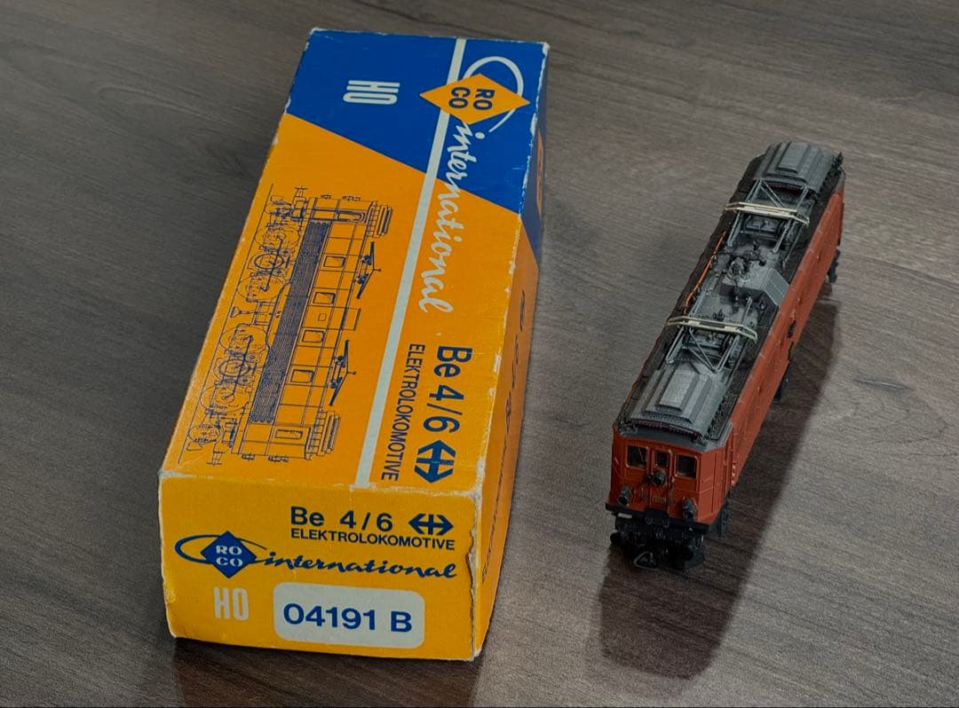 （HO)ROCO製 スイス国鉄 SBB Be 4/6 電気機関車 04191B