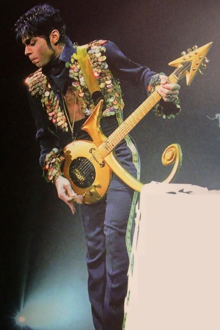 新品未使用prince レアギター　habibi シンボルギター　メンテナンス済