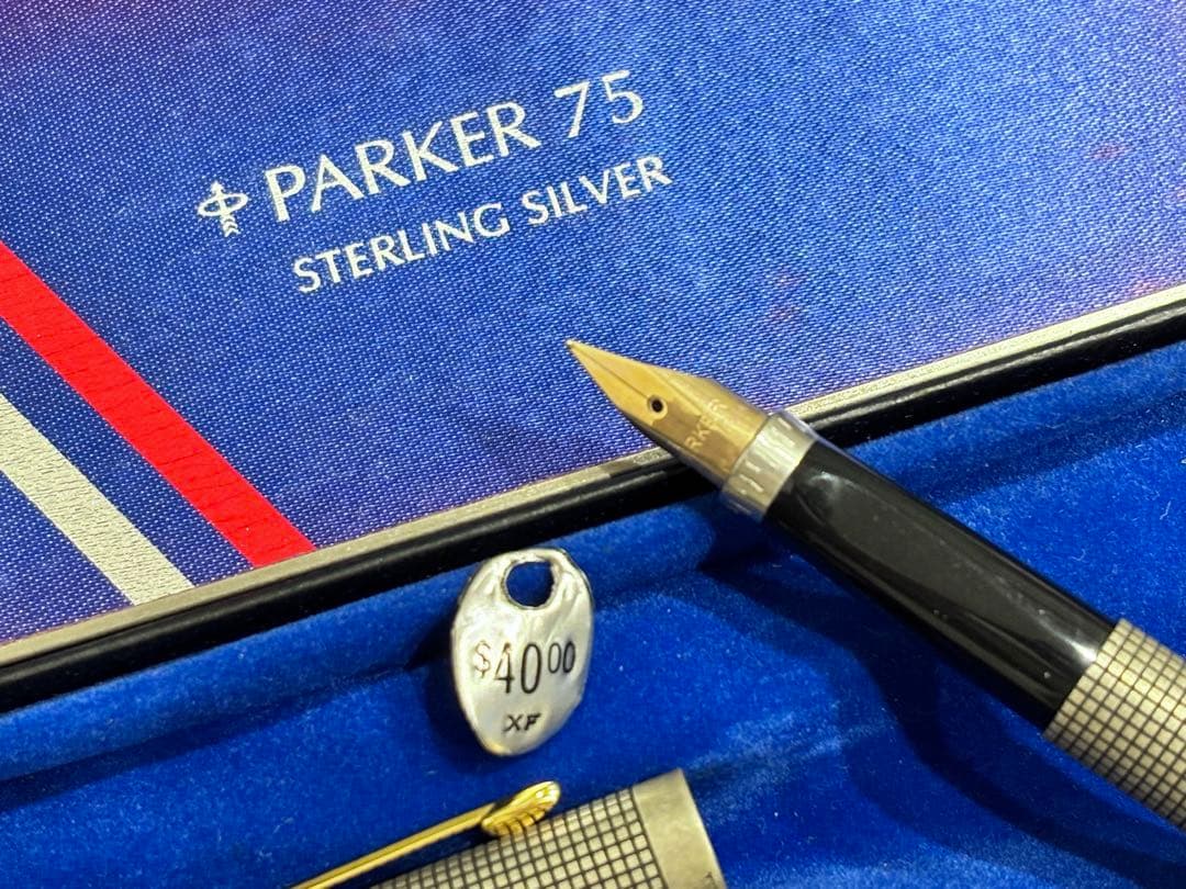 パーカー75 スターリングシルバー シズレ　未使用