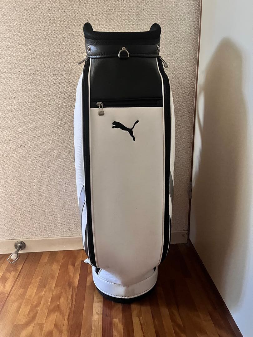 y.09019831212　Puma ゴルフバッグ ホワイト/ブラック