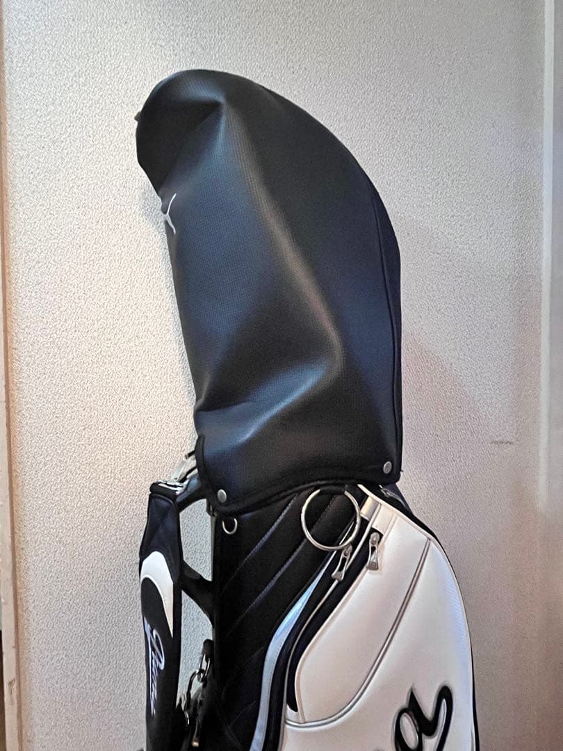 y.09019831212　Puma ゴルフバッグ ホワイト/ブラック