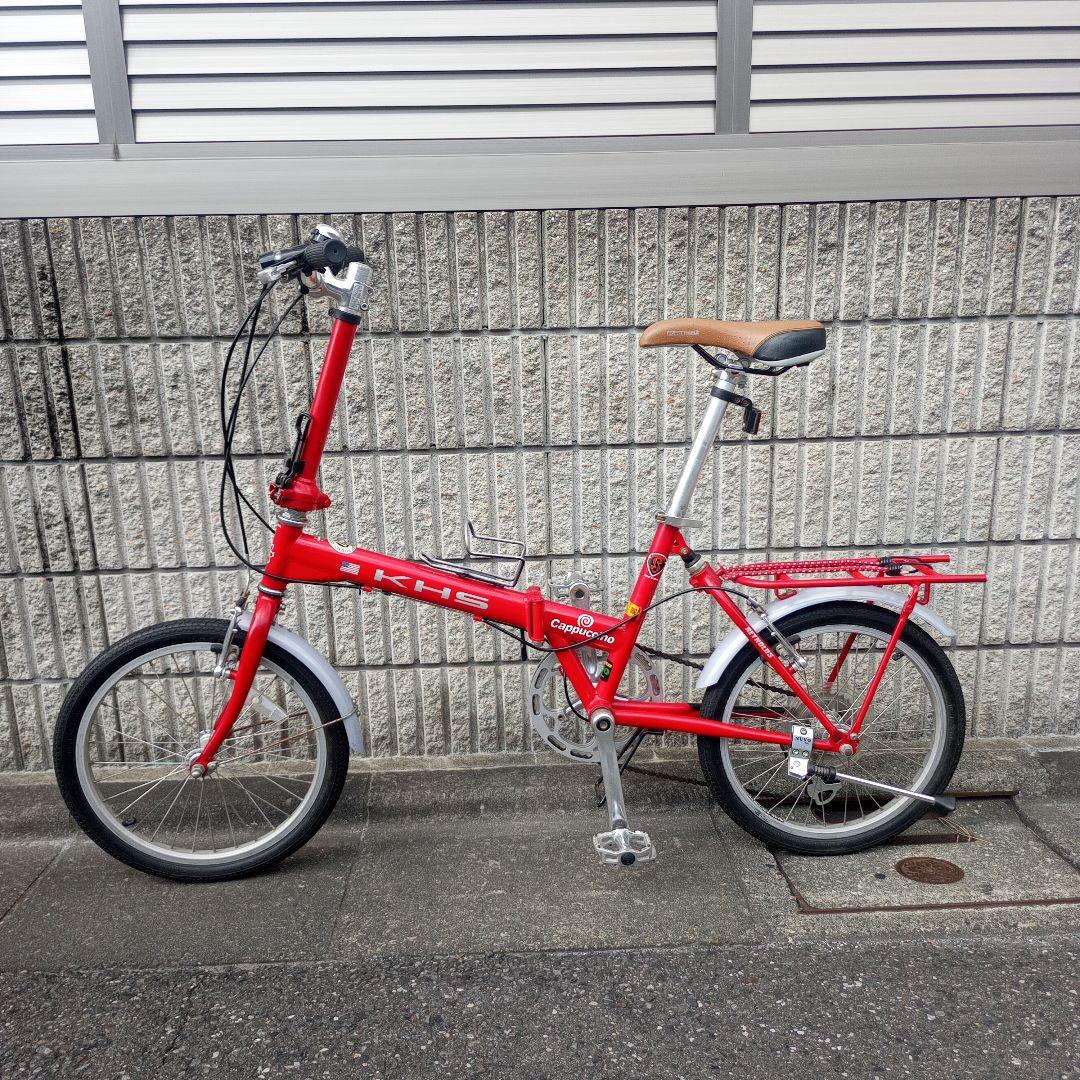 KHS Cappuccino 18インチ カプチーノ 折り畳み自転車 ミニベロ