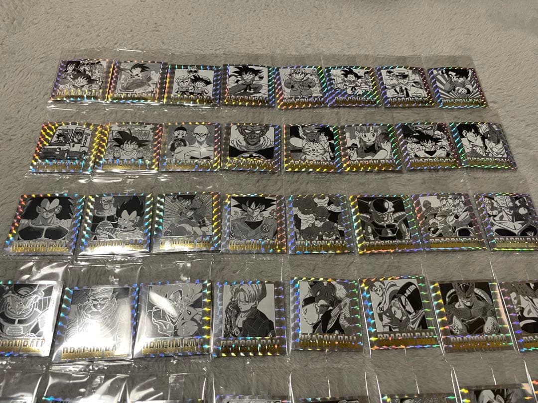 ドラゴンボールキャラクターズコレクション 40周年記念ウエハース　コンプセット