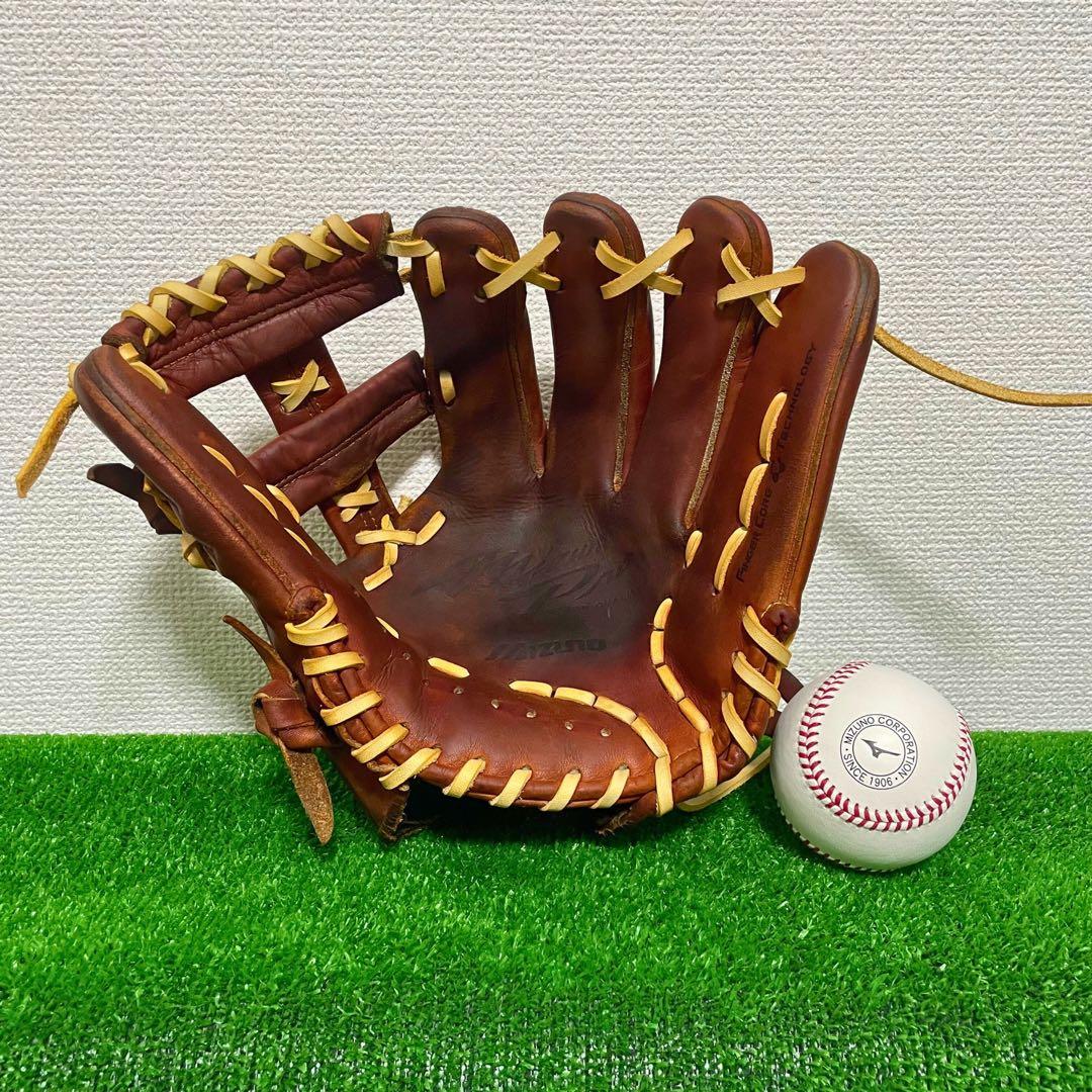 ミズノプロ　硬式　高校野球対応カラー　サード　ショート