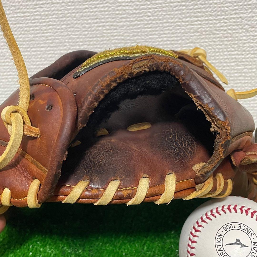 ミズノプロ　硬式　高校野球対応カラー　サード　ショート