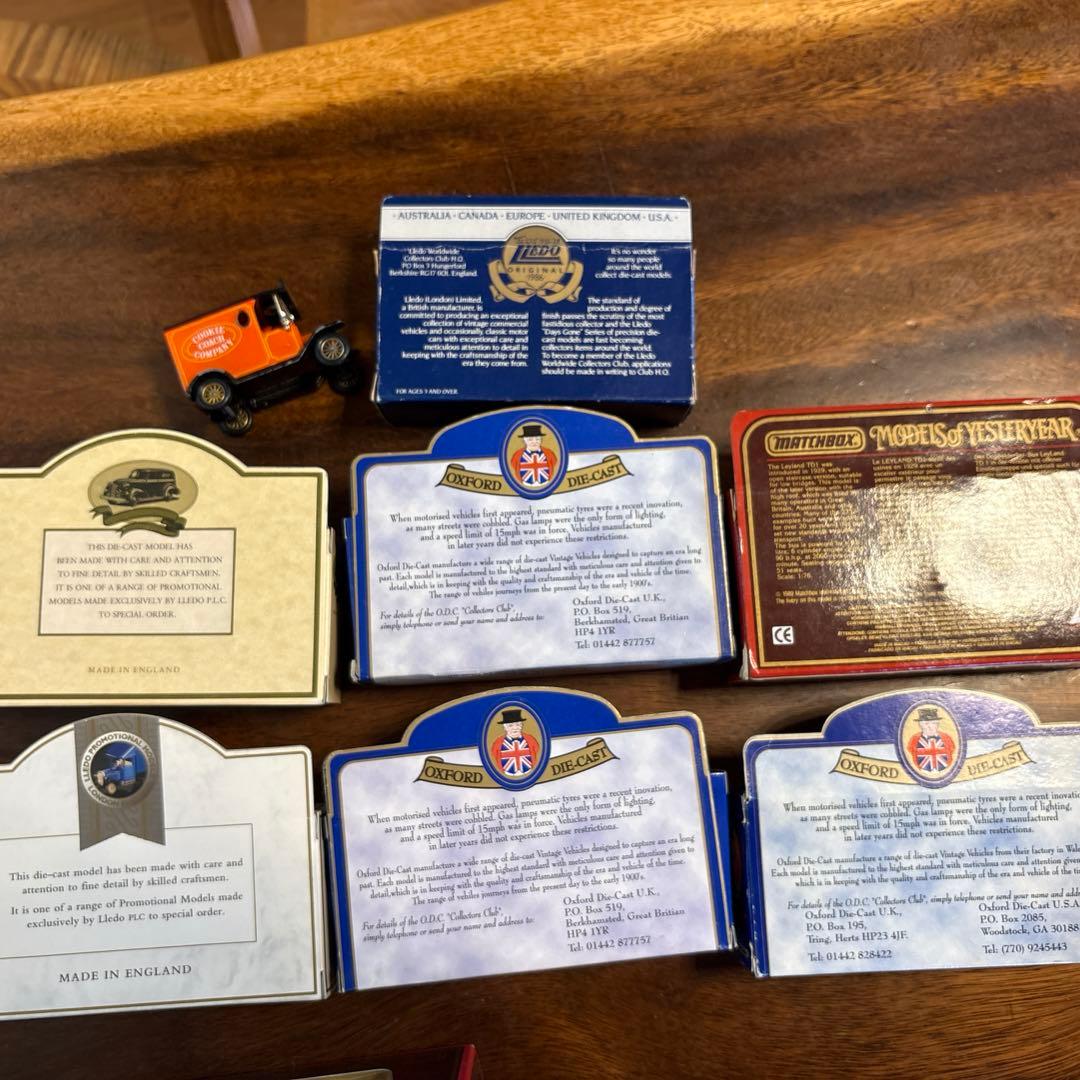 イギリス　新品　ミニカー19台➕おまけ1台