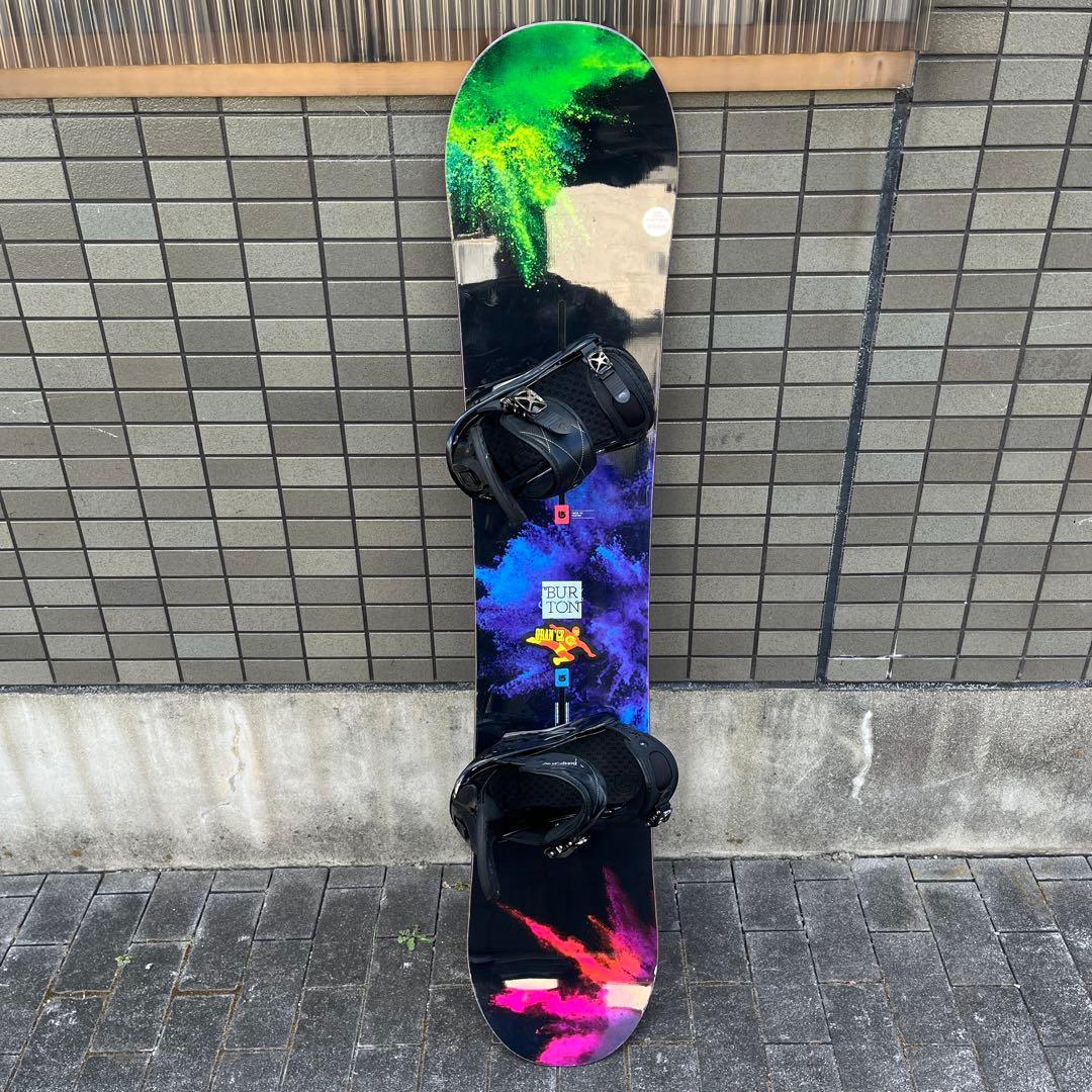 甚*吾様 BURTON SOCIAL 142㎝ 【ビンディング付】