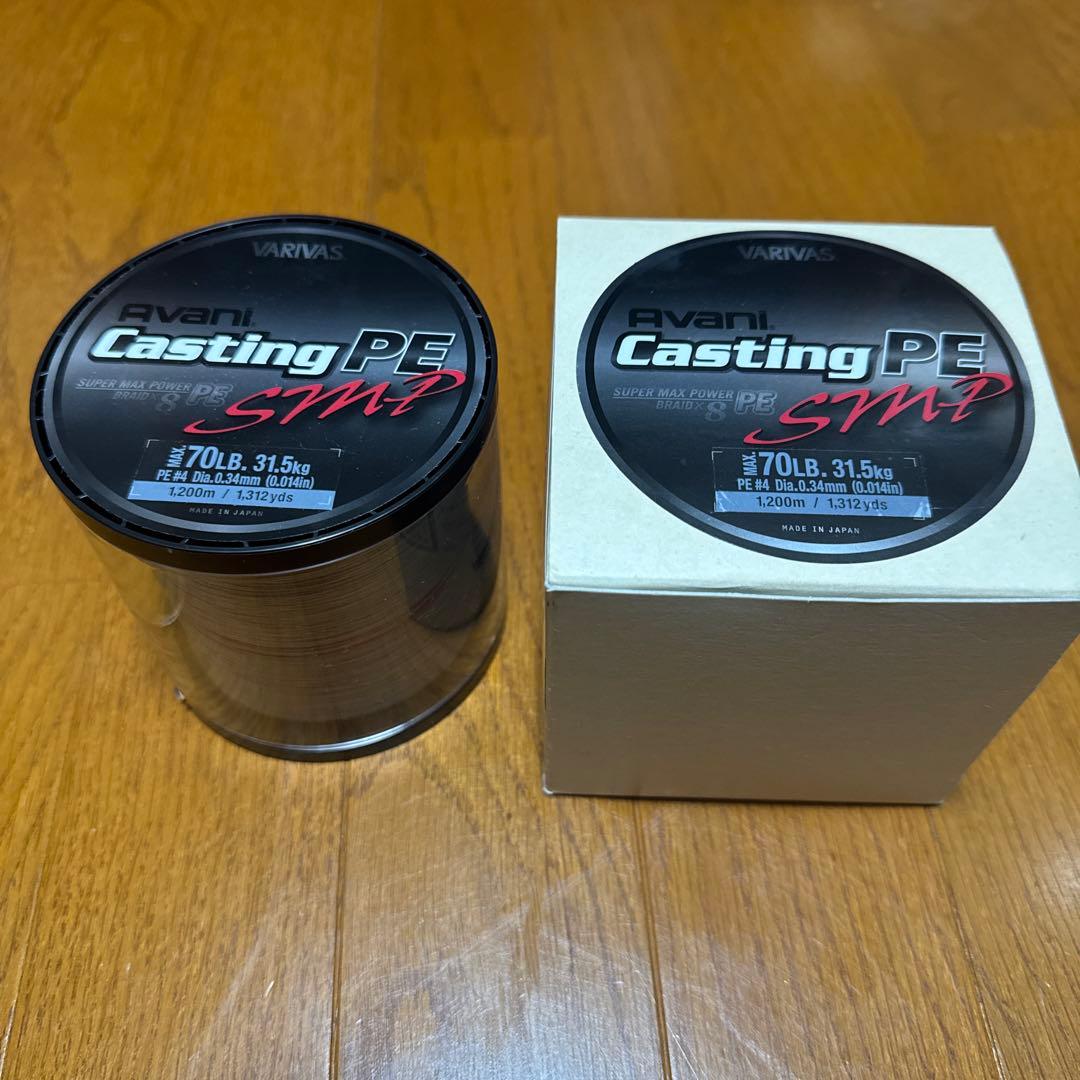 釣り仕掛け・仕掛け用品 VARIVAS Avani Casting PE SMP 70LB 1,200m