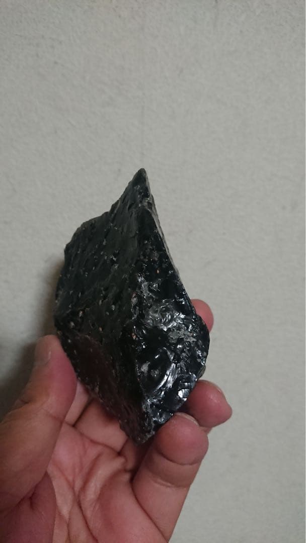 縄文時代 黒曜石 石器 尖頭器 和田峠 世界遺産 遺跡 発掘 出土 骨董 古美術