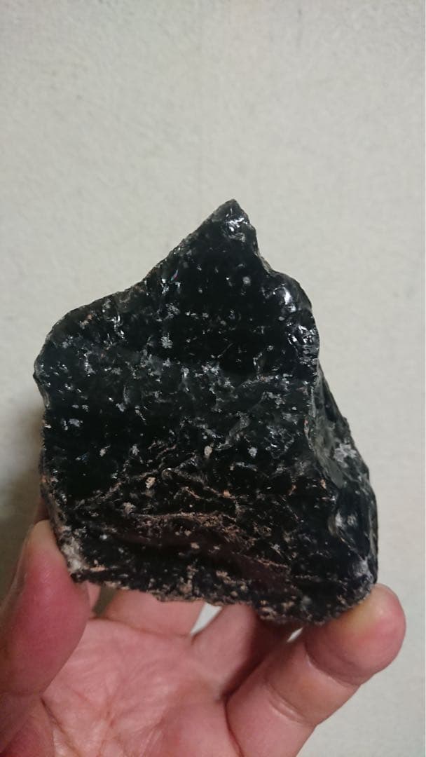 縄文時代 黒曜石 石器 尖頭器 和田峠 世界遺産 遺跡 発掘 出土 骨董 古美術