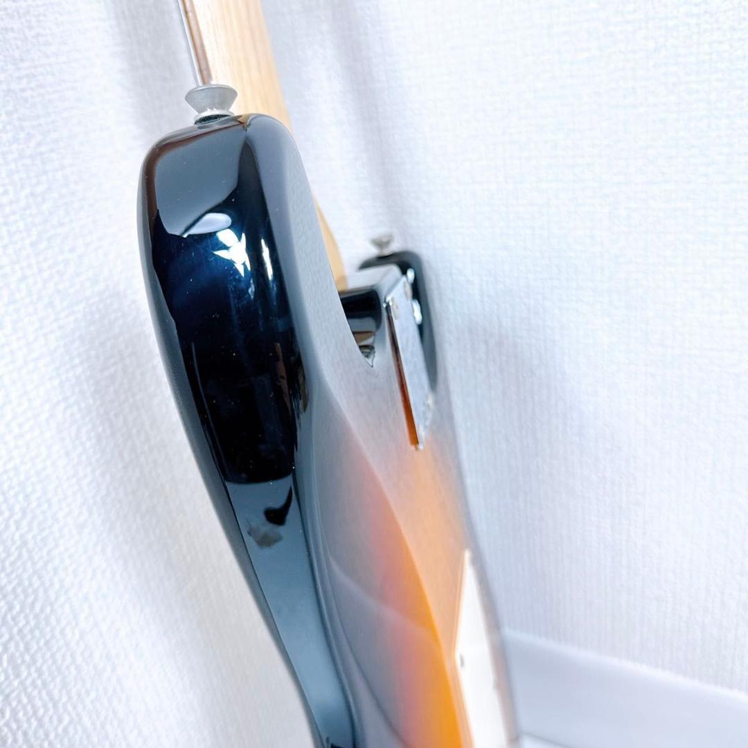 美品 Squier スクワイヤー レフティー用ス トラトキャスター サンバースト