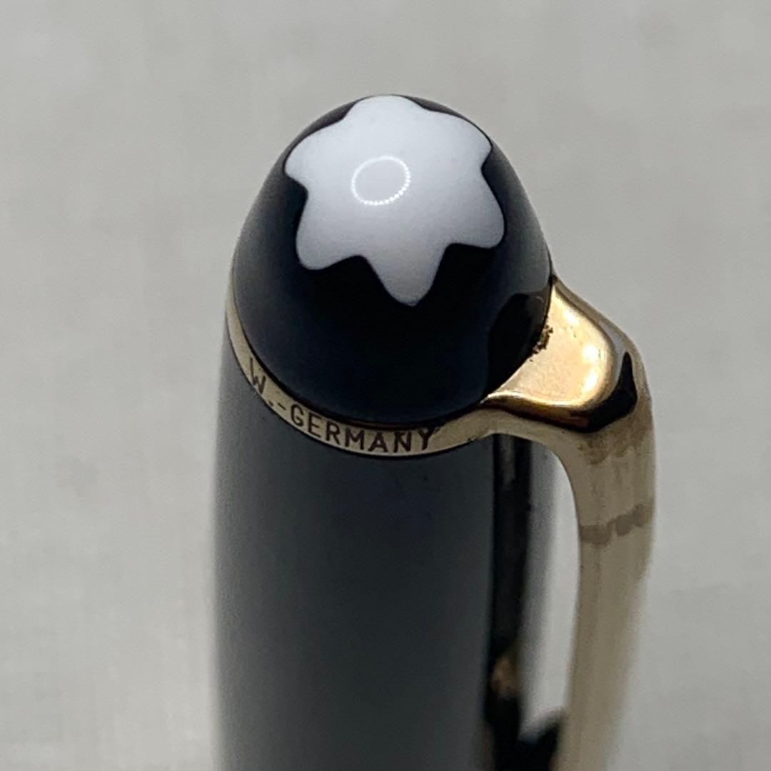 モンブラン　マイスターシュテュック144 中白 万年筆 字幅F