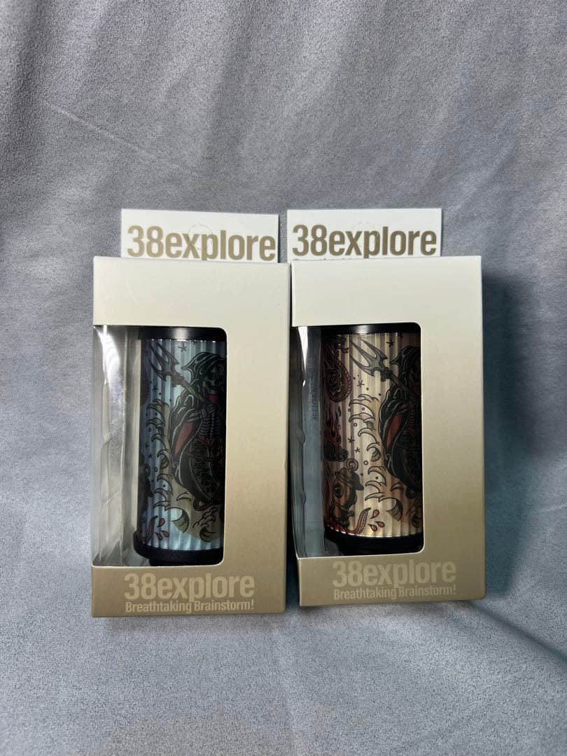 新品 38灯somabito ソマビト ミヤビ ポセイドンスカル2個セット