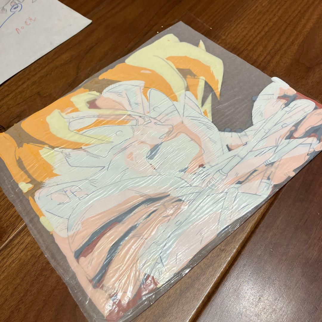 【期間限定】ドラゴンボールZ 超サイヤ人孫悟空　アニメーションセル画　原画