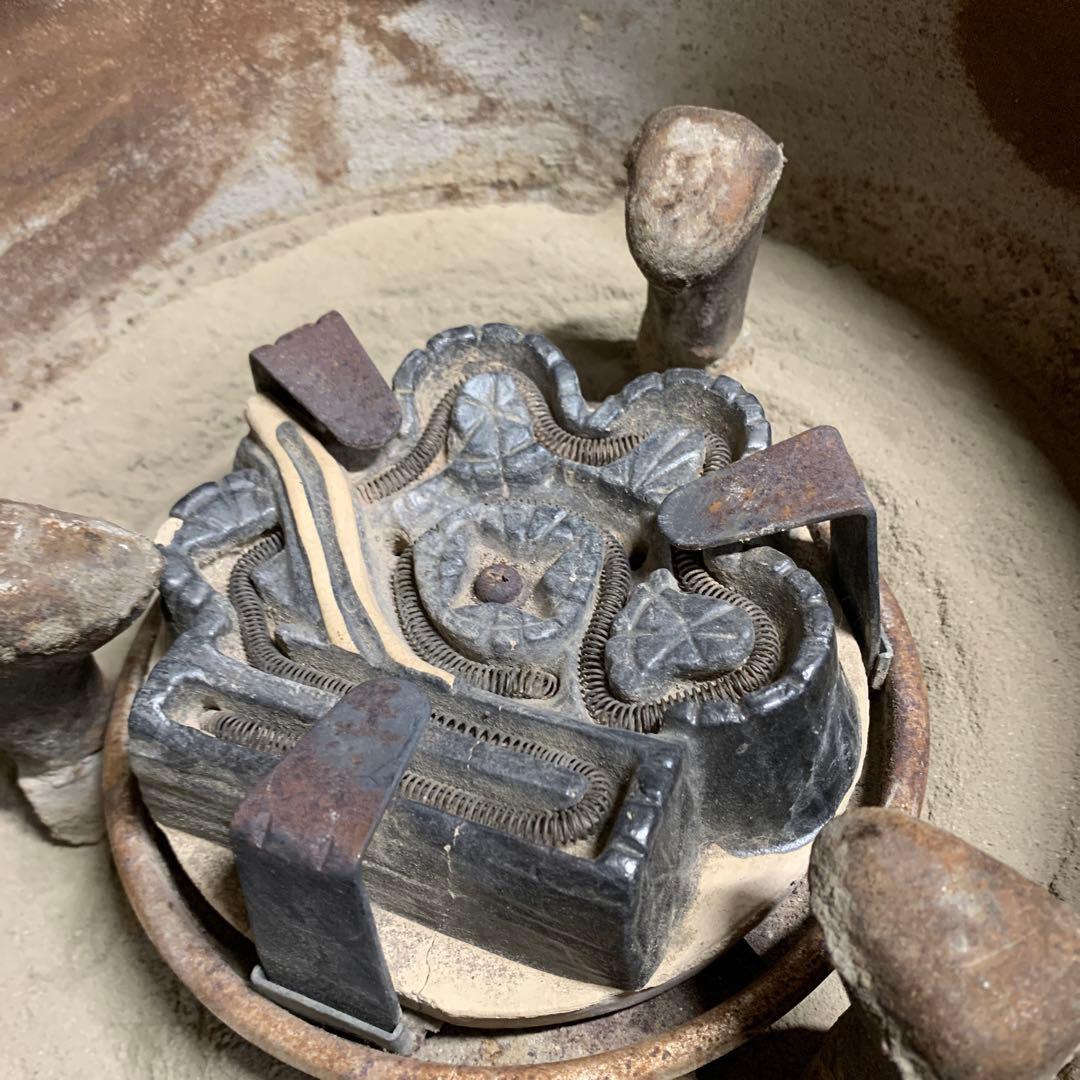 茶釜　五徳　電熱付　茶道