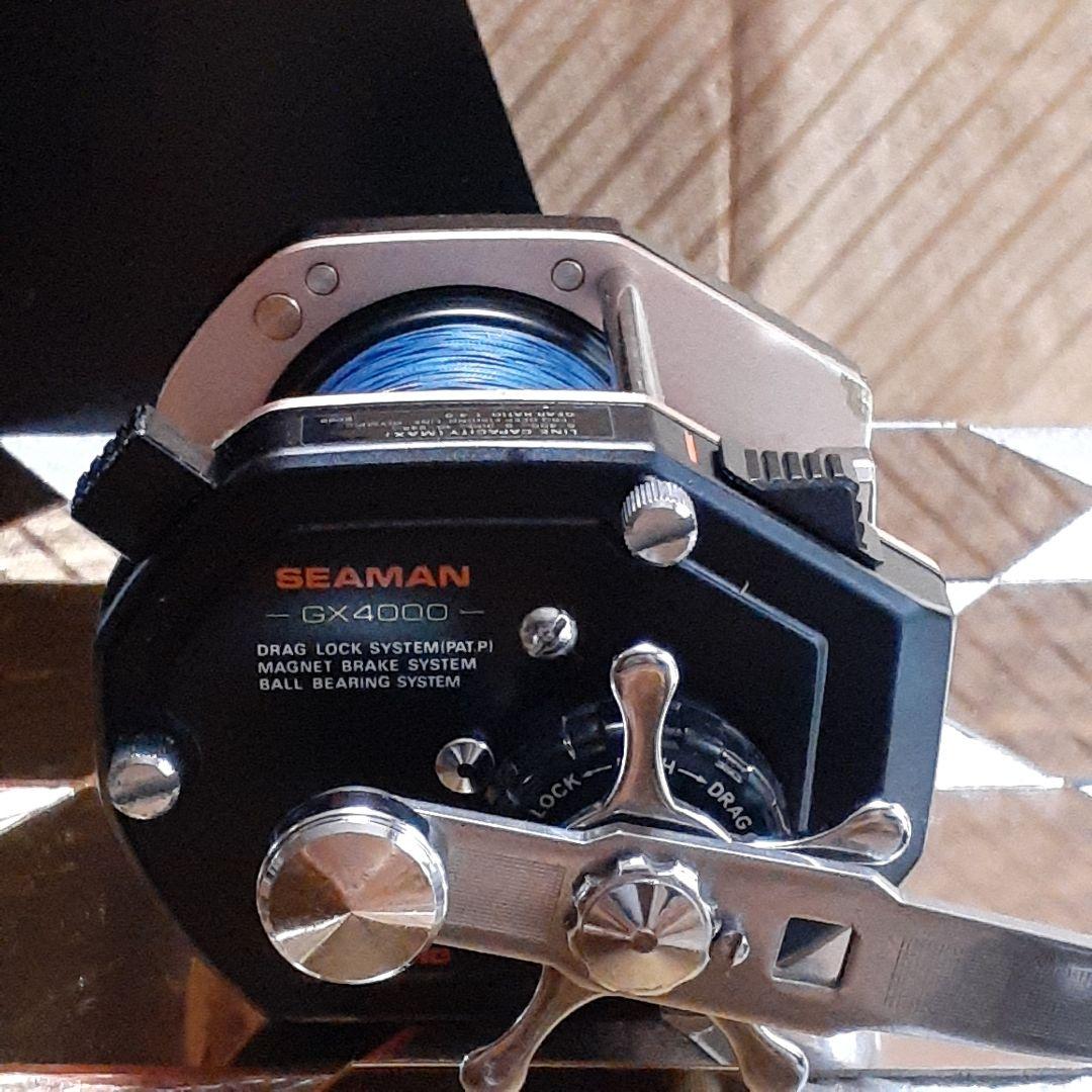 オリムピックSEAMAN GX4000 ベイトリール オールドリール 船用 美品