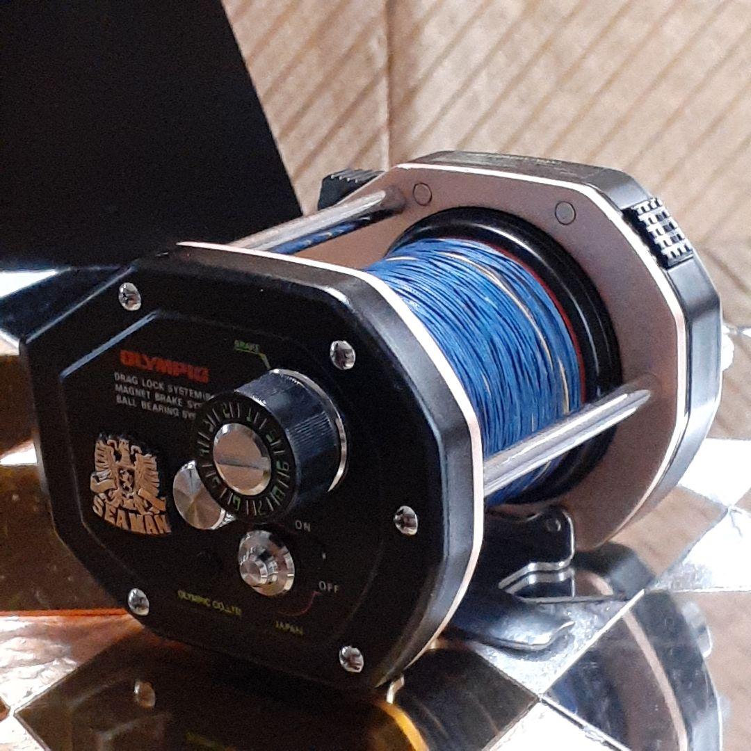 オリムピックSEAMAN GX4000 ベイトリール オールドリール 船用 美品