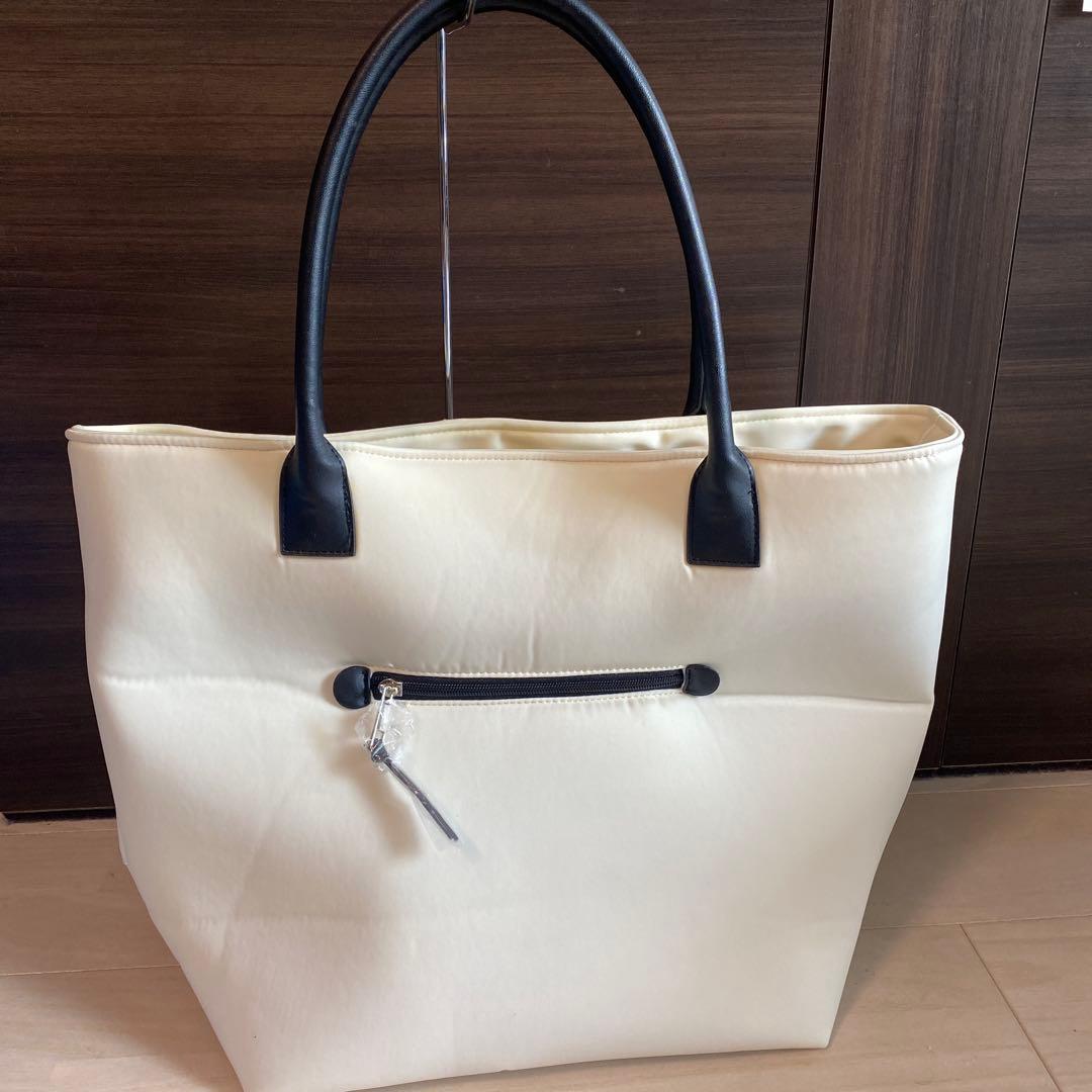 DANCE WITH DRAGON モノグラム ゴルフ トート　オフホワイト