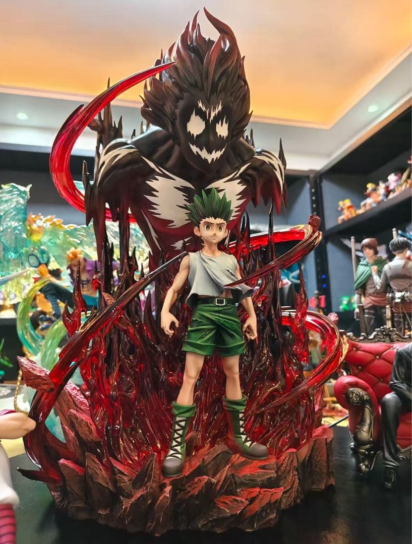 hunter×hunter ゴン·フリークス ガレージキット ガレキスタチュー⑦