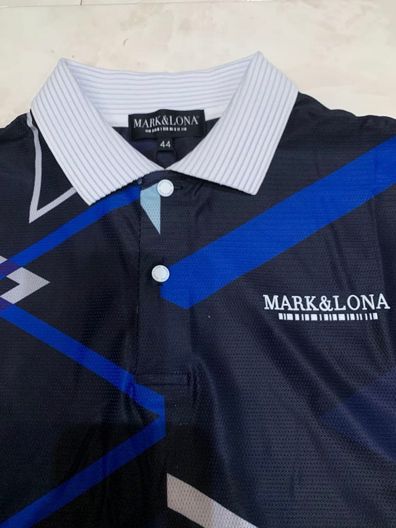 希少　新品未使用　正規品　マークアンドロナ　MARK＆LONA ポロ　44 速乾