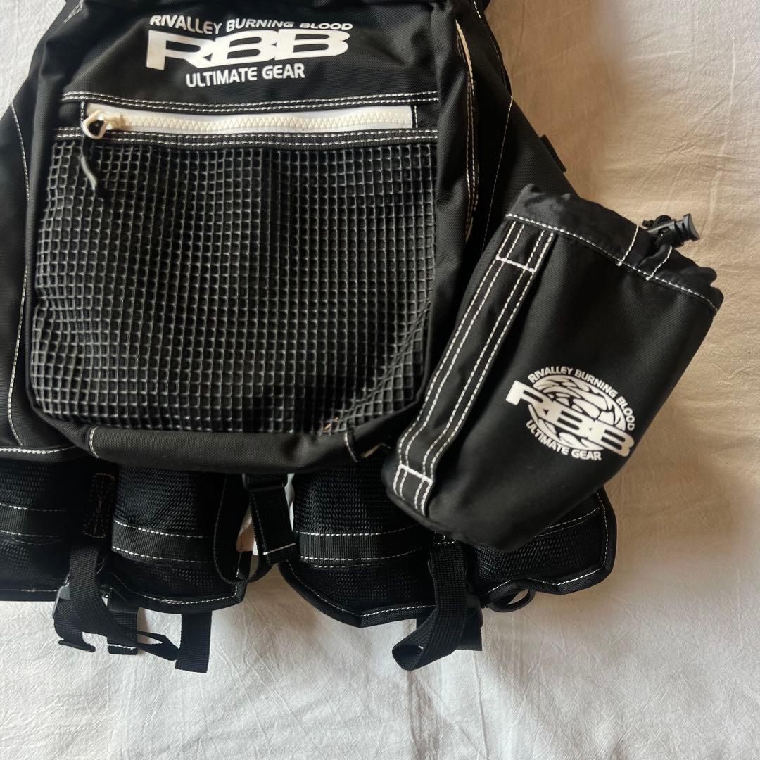 【美品】RBB タイドゲームベスト ジャケット　ブラック ホワイト