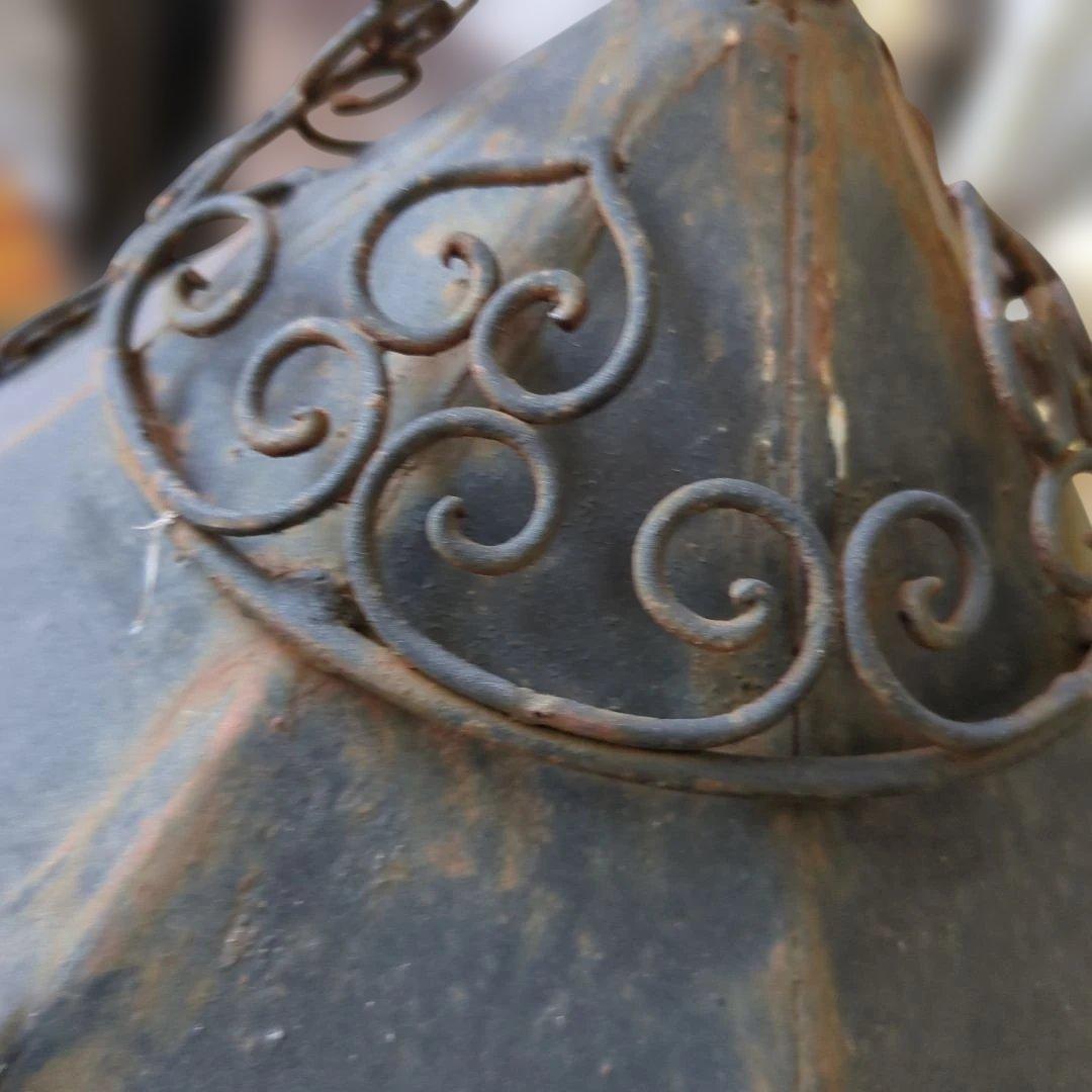 レトロ　鳥かご　シャビー　ガーデニング　鉄　アイアン　花入