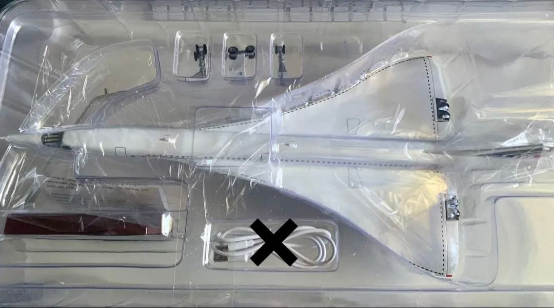 エールフランス コンコルド ダイキャストモデル　50cm Scale:1/125