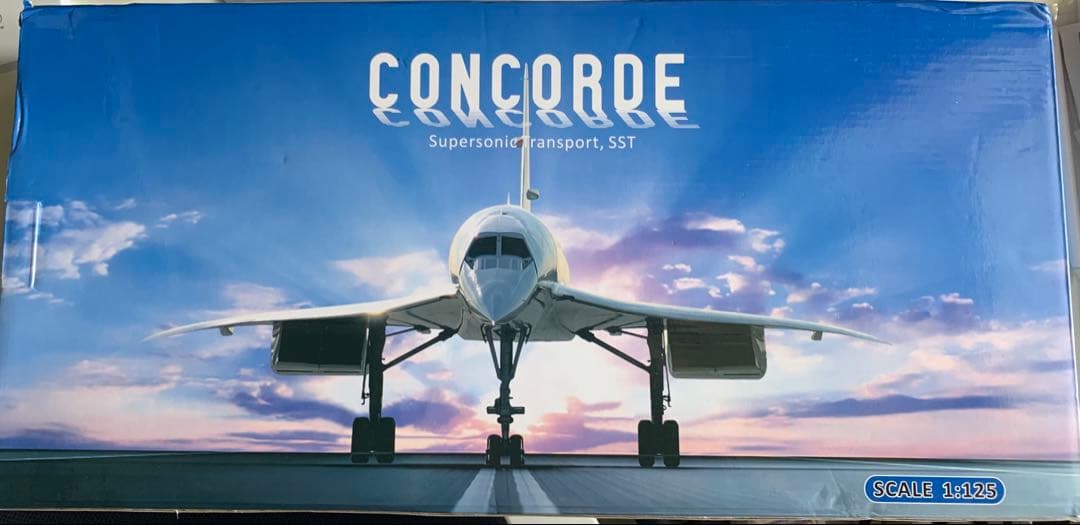 エールフランス コンコルド ダイキャストモデル　50cm Scale:1/125