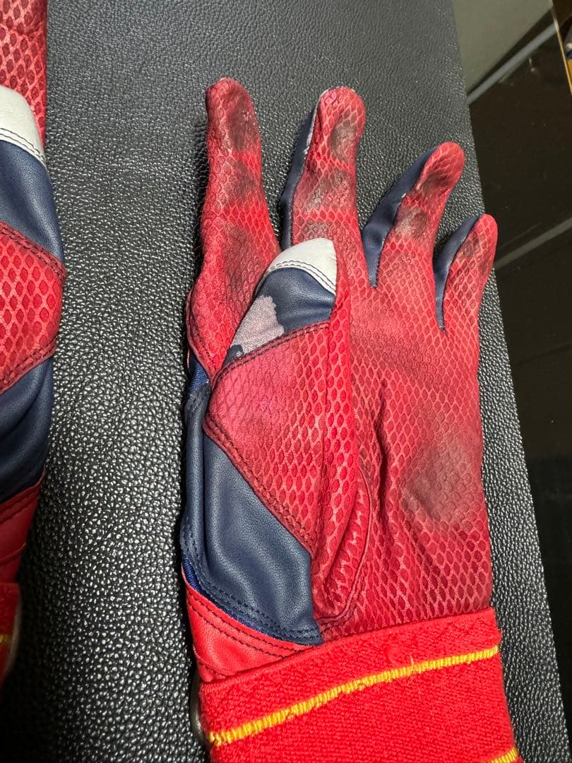 炭谷銀仁朗選手　実使用