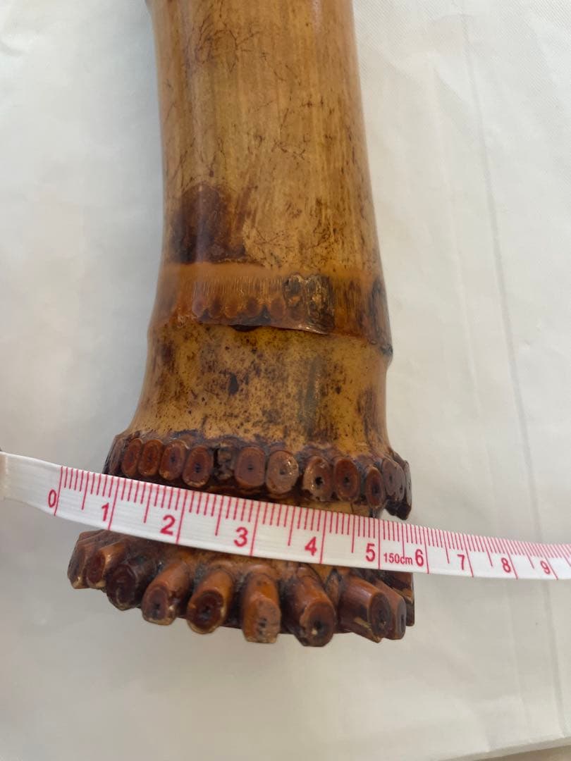 ❷超希少 小林 一城 尺八 銘二印 銀歌口 楽器