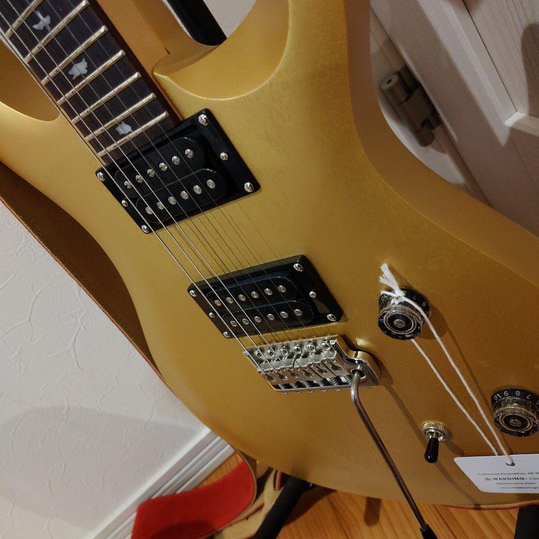 美品PRS SE CE24 Standard サテン メタリック ゴールドトップ
