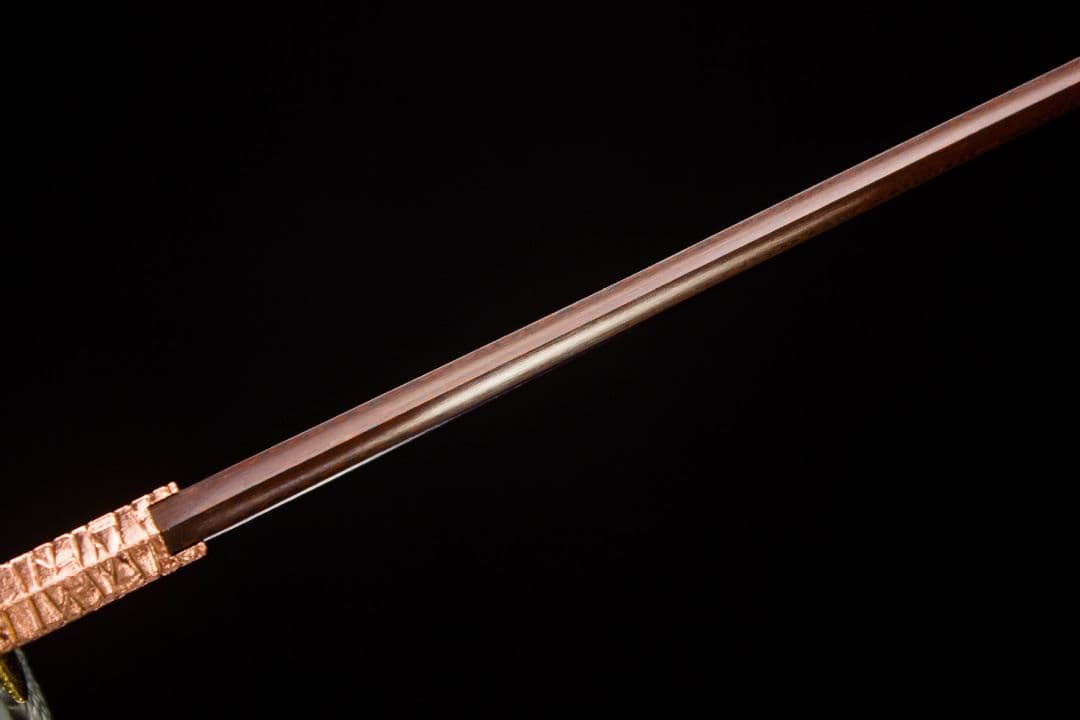 1047-武具 刀装具 日本刀　模造刀 居合刀 武士道 武蔵 鑑賞用 手鍛造打