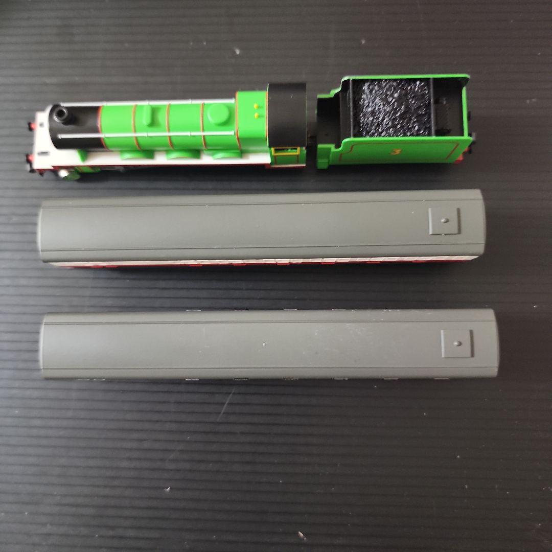 NゲージTOMIX 93805きかんしゃヘンリー急行93806急行客車(レッド)